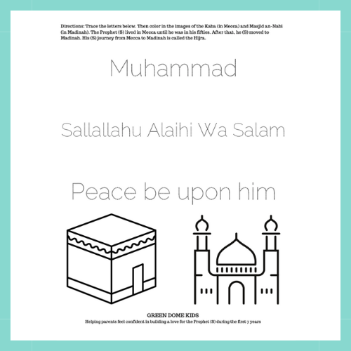 Peace and Blessings Activity Sheet