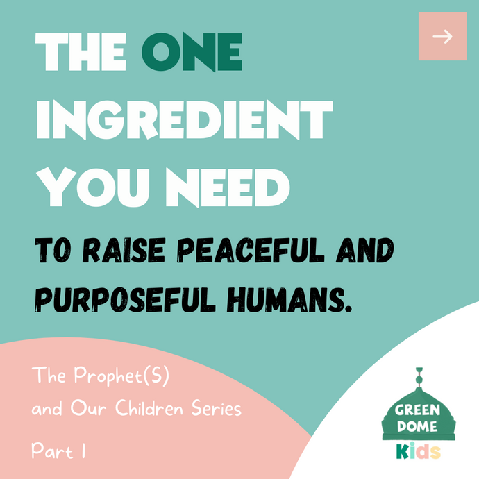 THE ONE Ingredient You NEED to Raise Peaceful and Purposeful Humans